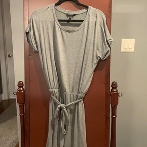 Grey dress banana republic